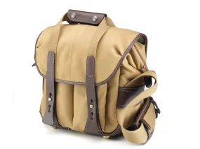 107 Camera Bag - Khaki FibreNyte / Chocolate Leather