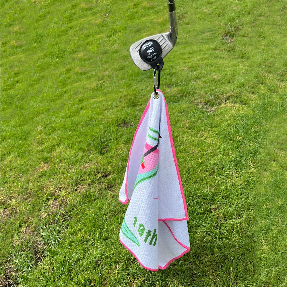 19th Hole Magnetic Golf Towel