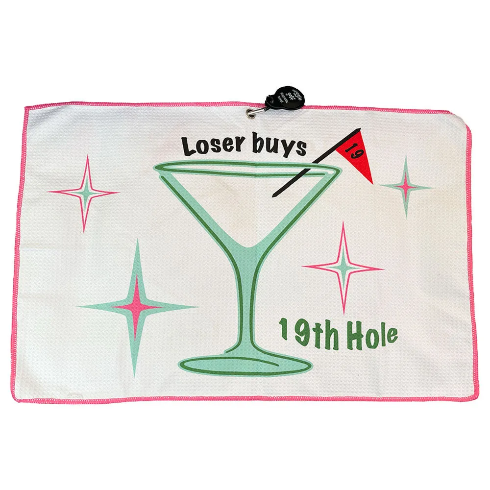 19th Hole Magnetic Golf Towel