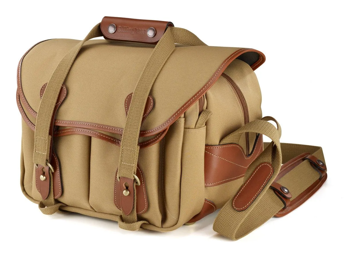 225 Camera Bag - Khaki Canvas / Tan Leather