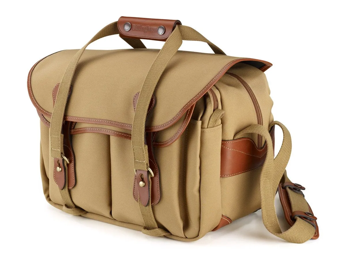 335 Camera Bag - Khaki Canvas / Tan Leather