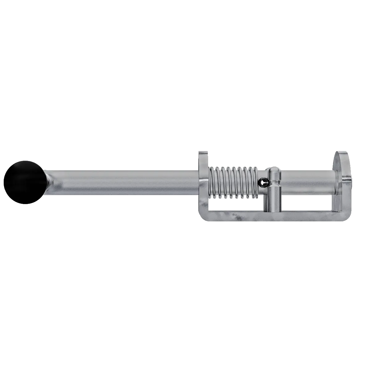 6.5" Spring Bolt With
Aluminum Mounting Plate