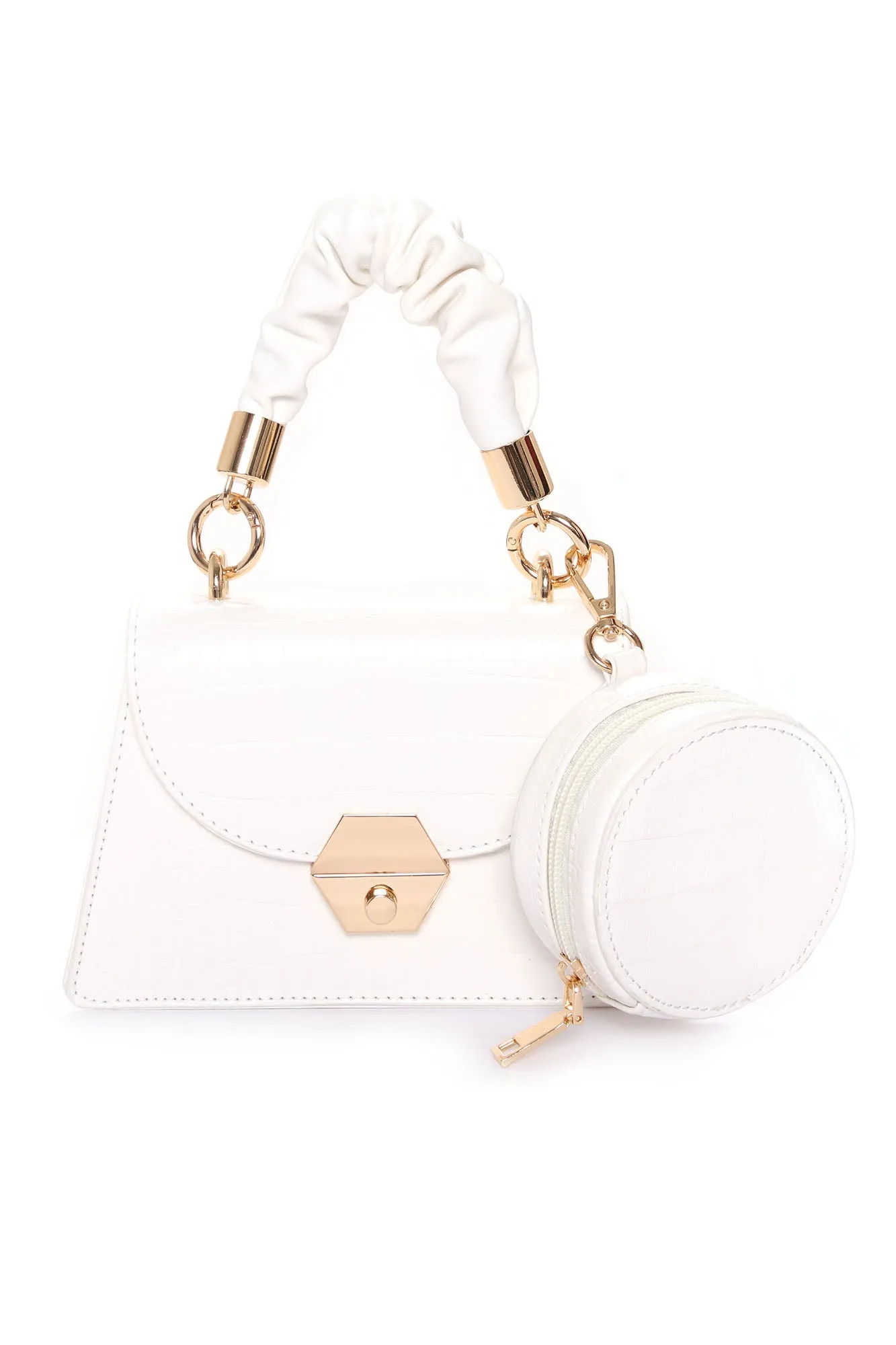 A Big City Girl Handbag - White