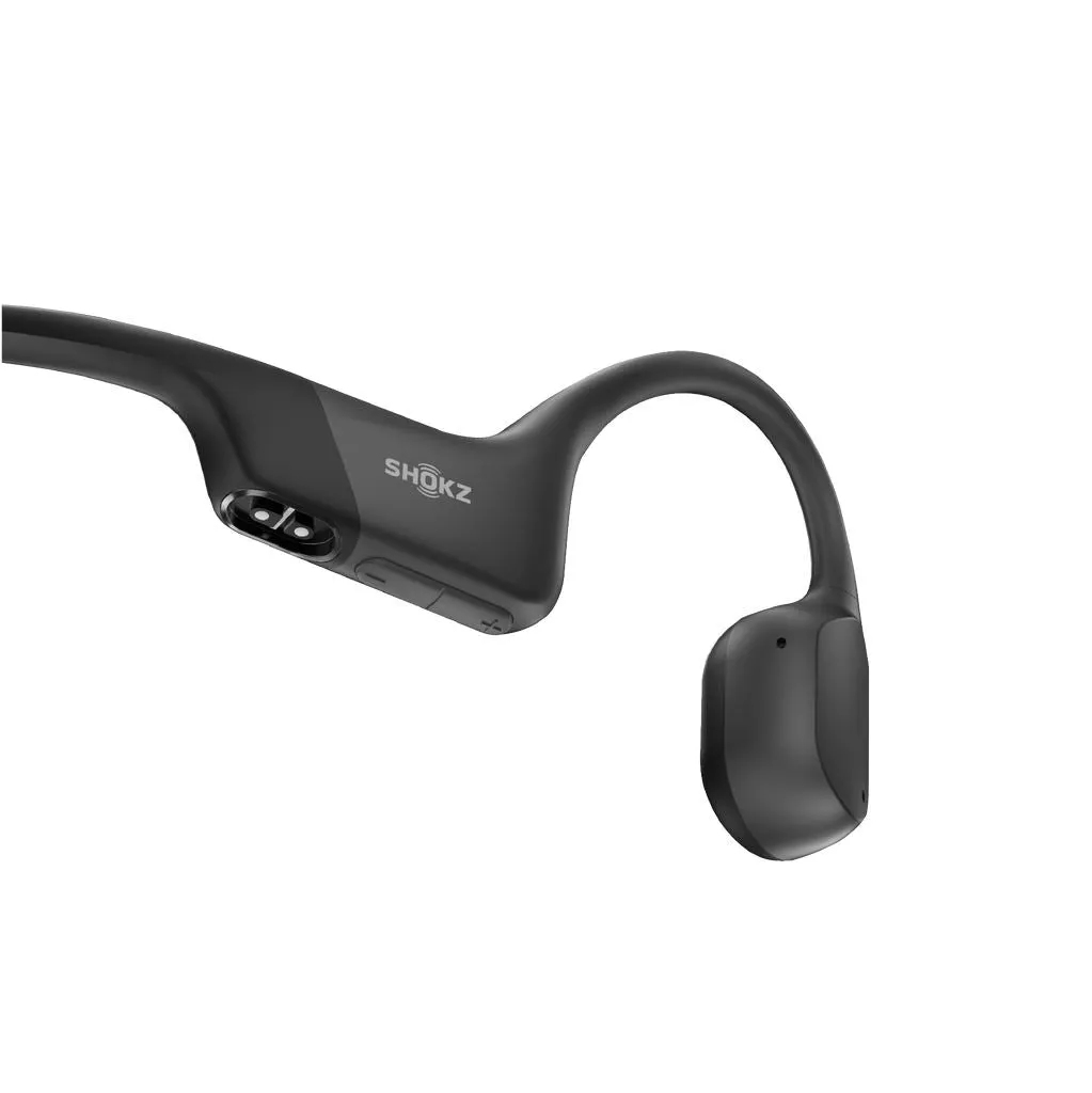 Aftershokz Shokz OpenRun Bluetooth Headphones Sweatproof Earphones - Black