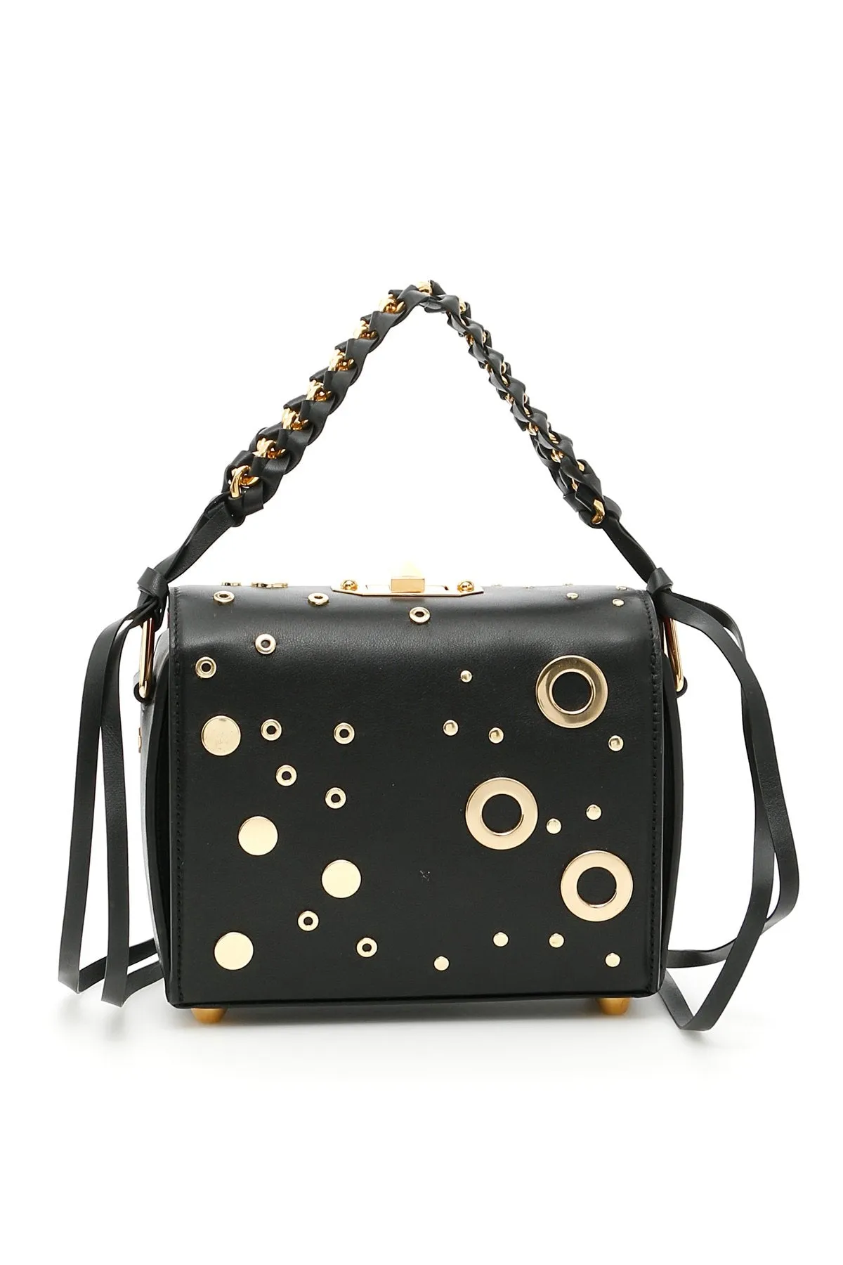 Alexander McQueen Box Eyelet Shoulder Bag