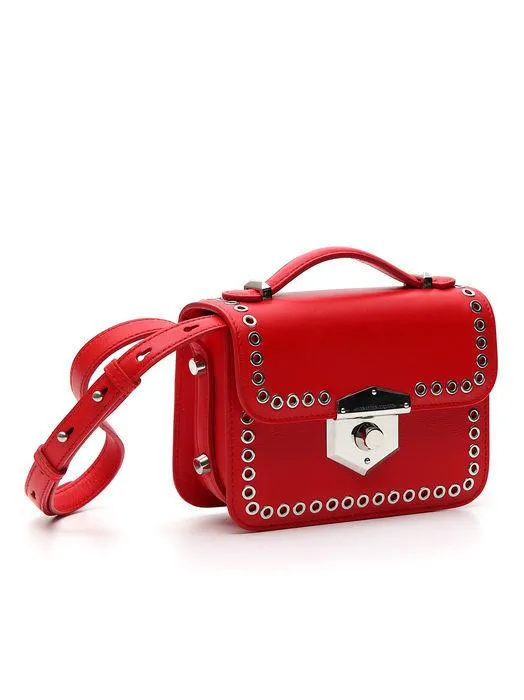 Alexander McQueen Eyelet Mini Box Bag