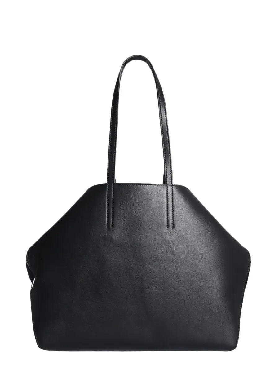 Alexander McQueen Logo Shopper Tote Bag