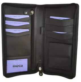 All Around Zip Passport Holder : Moga