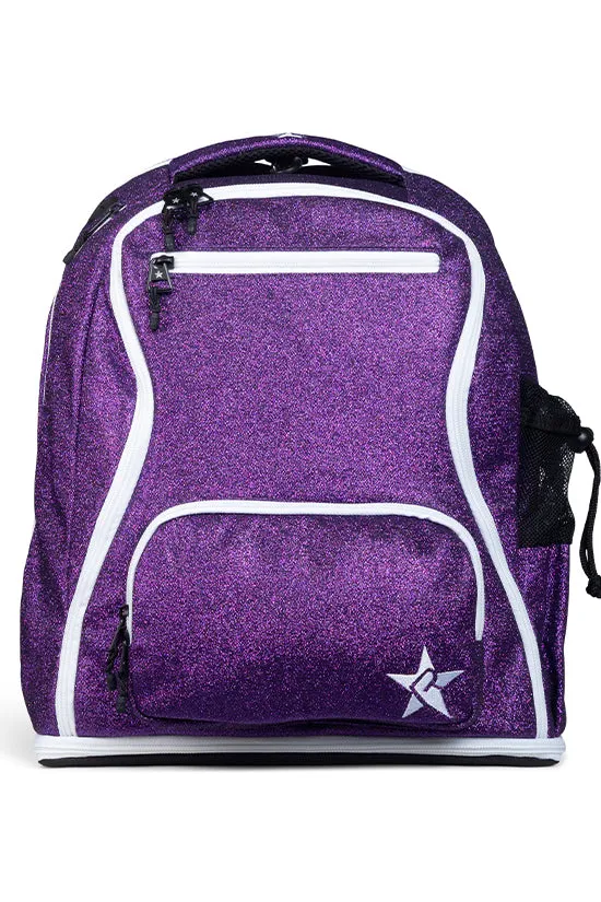 Amethyst Rebel Dream Bag Plus with White Zipper