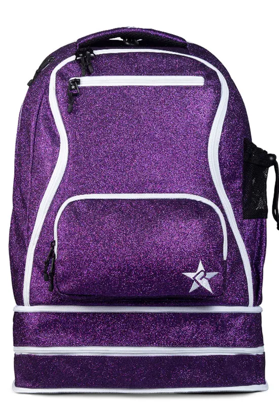 Amethyst Rebel Dream Bag Plus with White Zipper