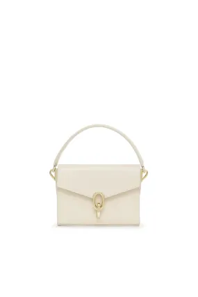 Anine Bing - Mini Collette Bag in Oyster Saffiano