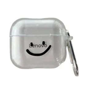 Anymob Earphone Case Big Smile For Lenovo HT38 TWS Headphone Case Protective Charging Box