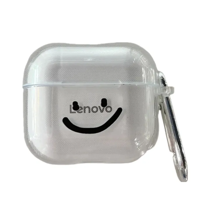 Anymob Earphone Case Big Smile For Lenovo HT38 TWS Headphone Case Protective Charging Box