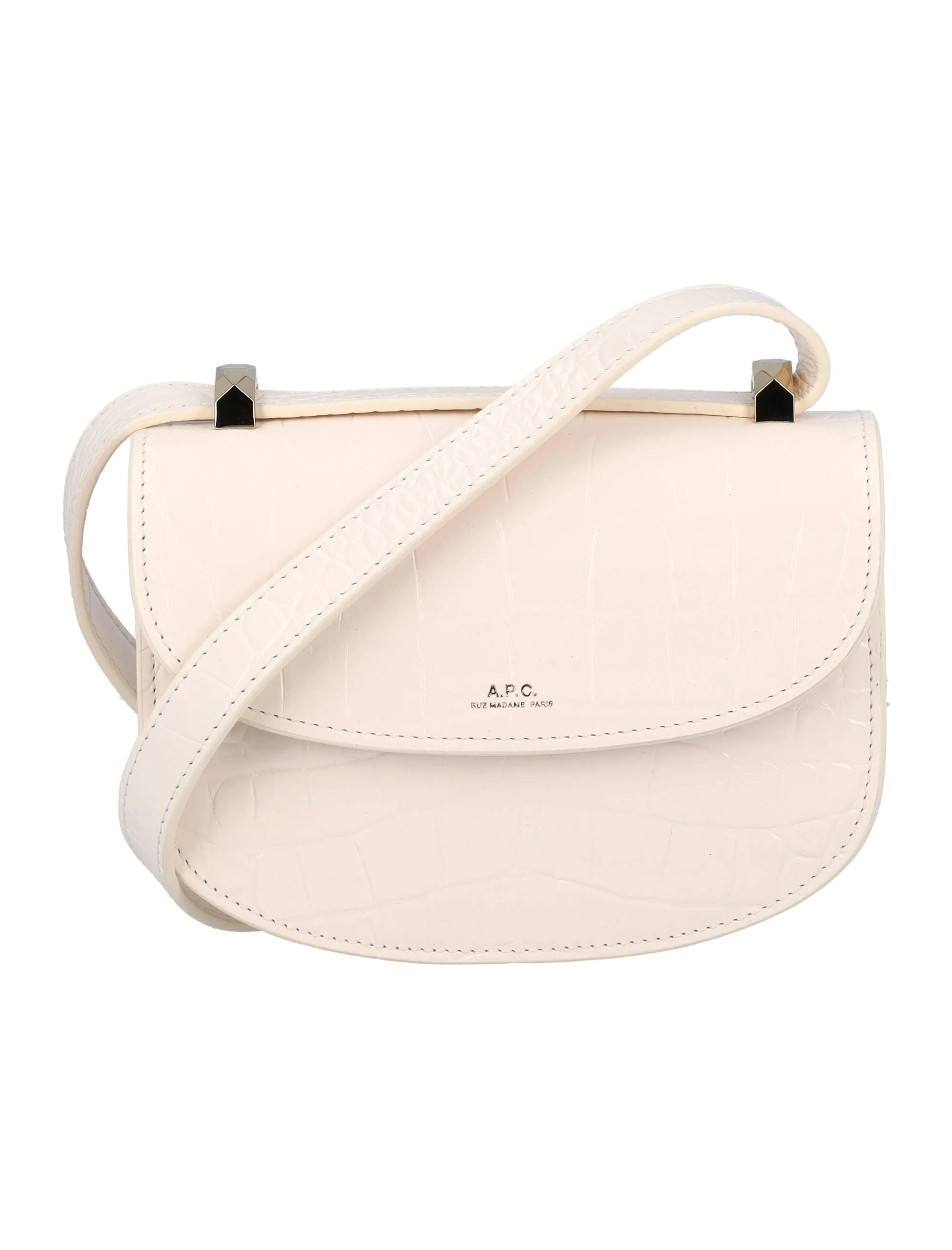 A.P.C. Geneve Mini Embossed Crossbody Bag