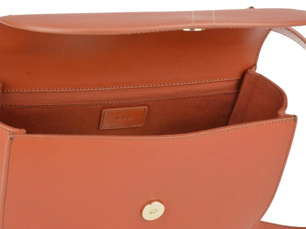 A.P.C. Genève Flap Shoulder Bag