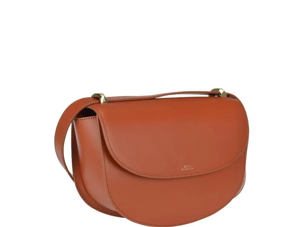 A.P.C. Genève Flap Shoulder Bag