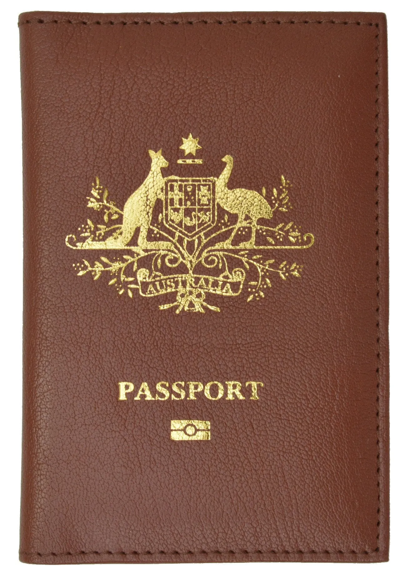 Australia Passport Cover Genuine Leather Passport Wallet for Travel 151 Australia