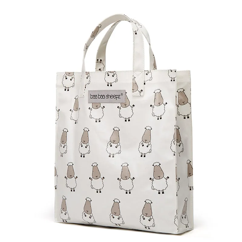 Baa Baa Sheepz Tote Bag Big Sheepz White