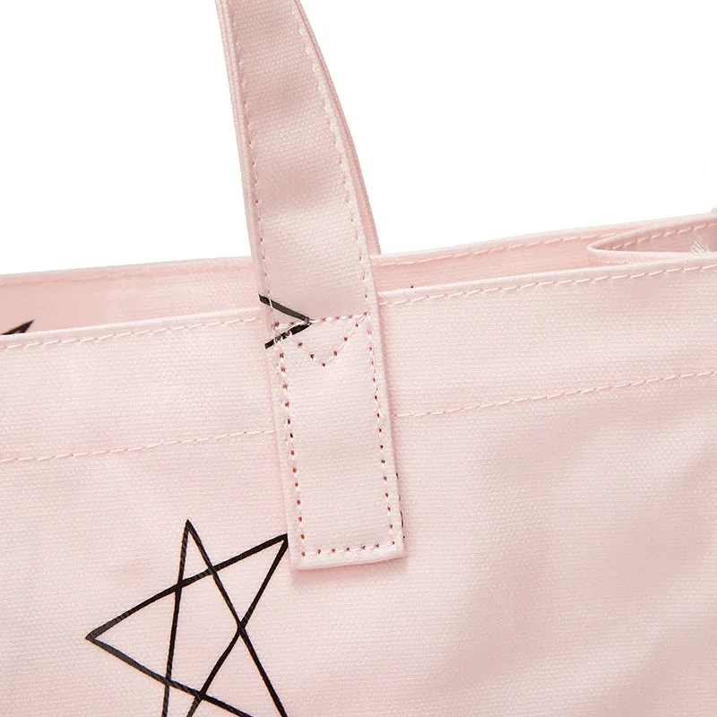 Baa Baa Sheepz Tote Bag Big Star & Sheepz Pink