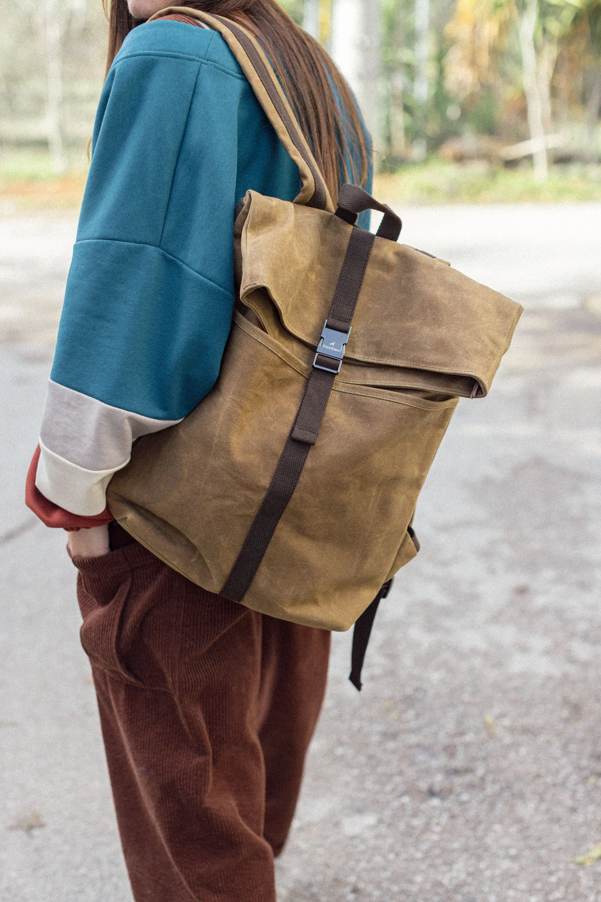 Backpack Meru in Brown