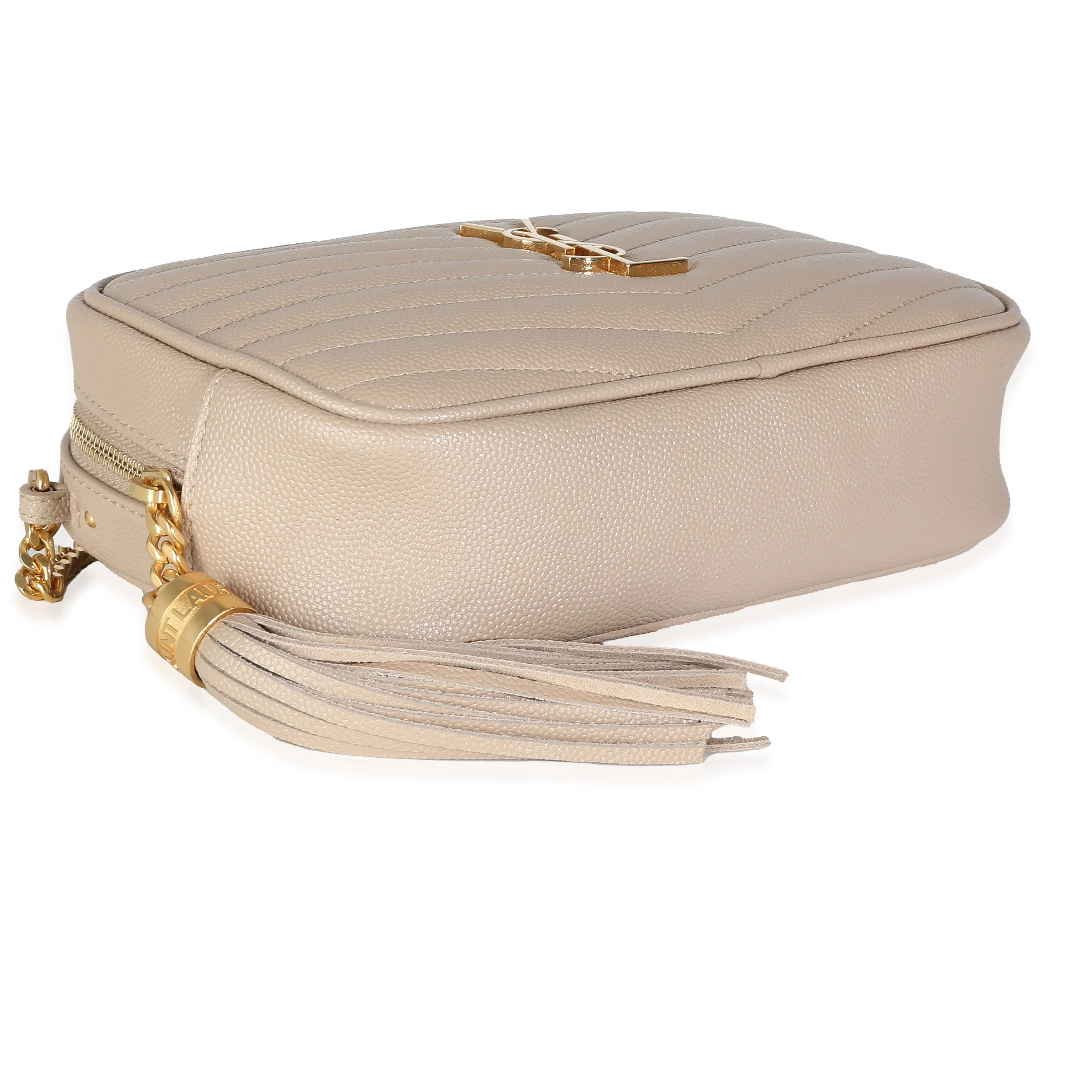 Beige Grain De Poudre Mini Lou Camera Bag