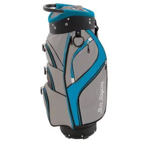 Ben Sayers Deluxe Cart Bag - Grey/Turquoise