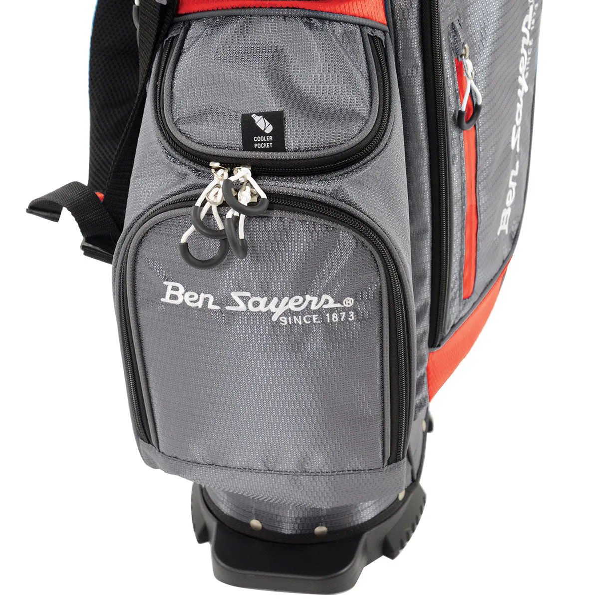 Ben Sayers XF Lite Stand Bag - Grey/Red