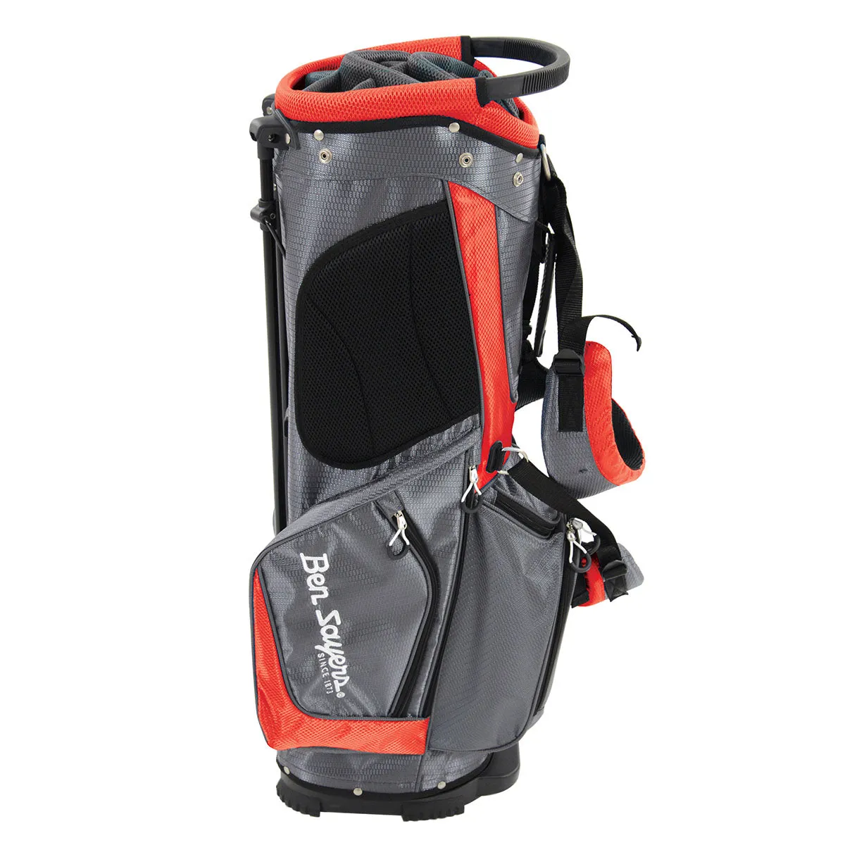 Ben Sayers XF Lite Stand Bag - Grey/Red