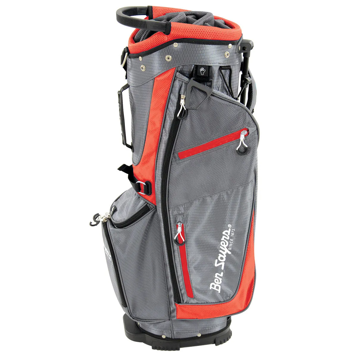 Ben Sayers XF Lite Stand Bag - Grey/Red