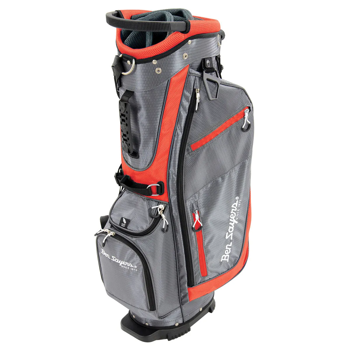 Ben Sayers XF Lite Stand Bag - Grey/Red