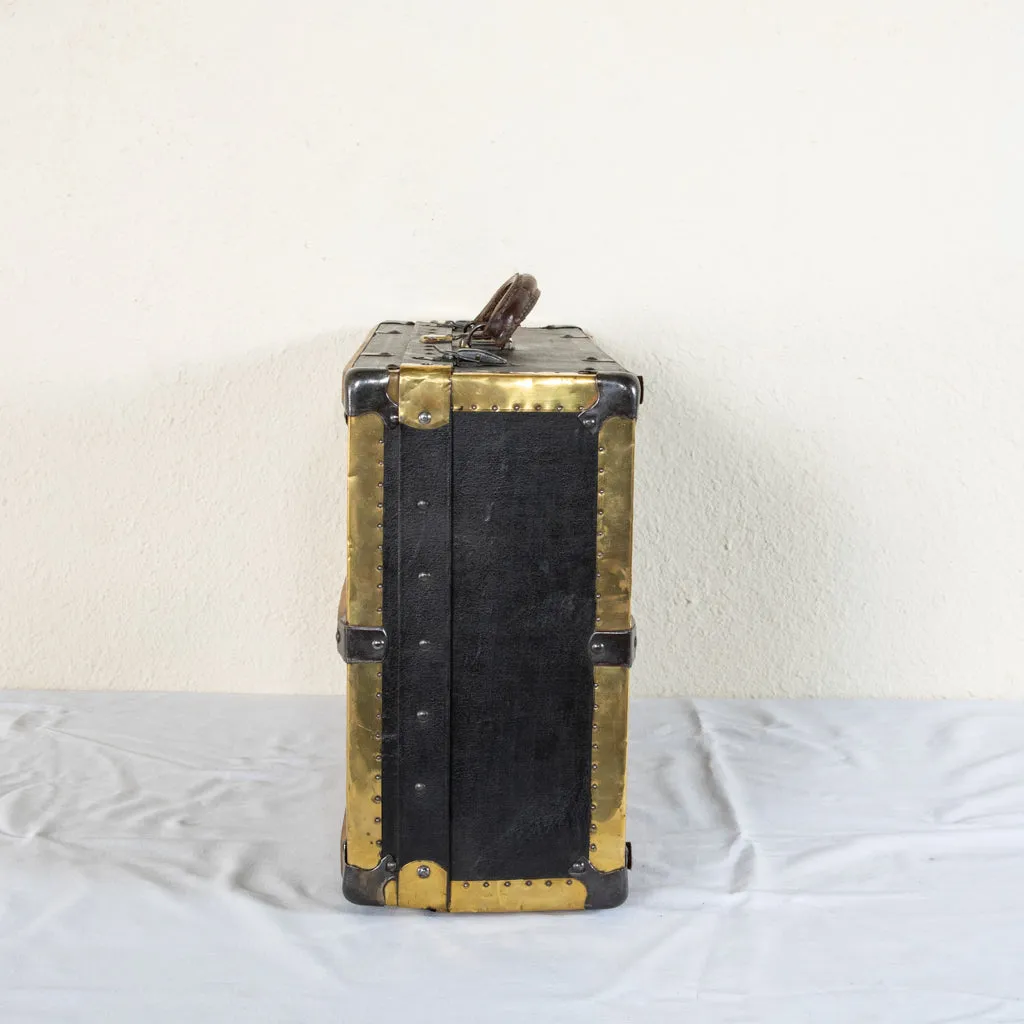 Black and Brass Suitcase