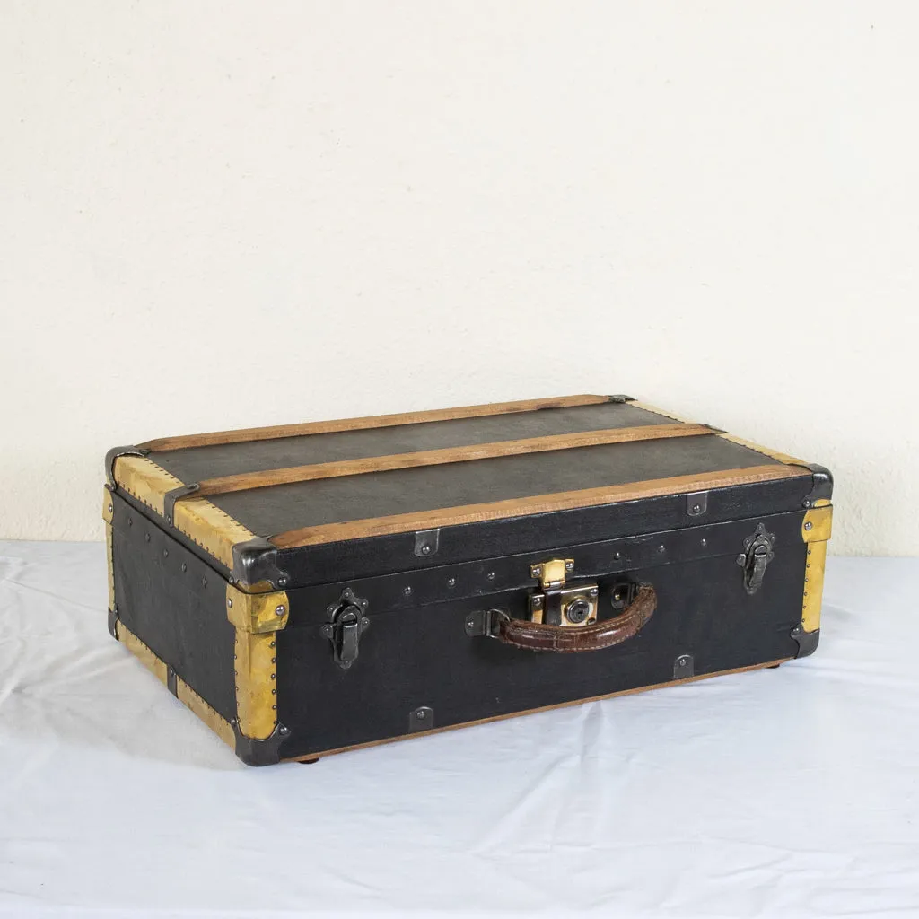 Black and Brass Suitcase