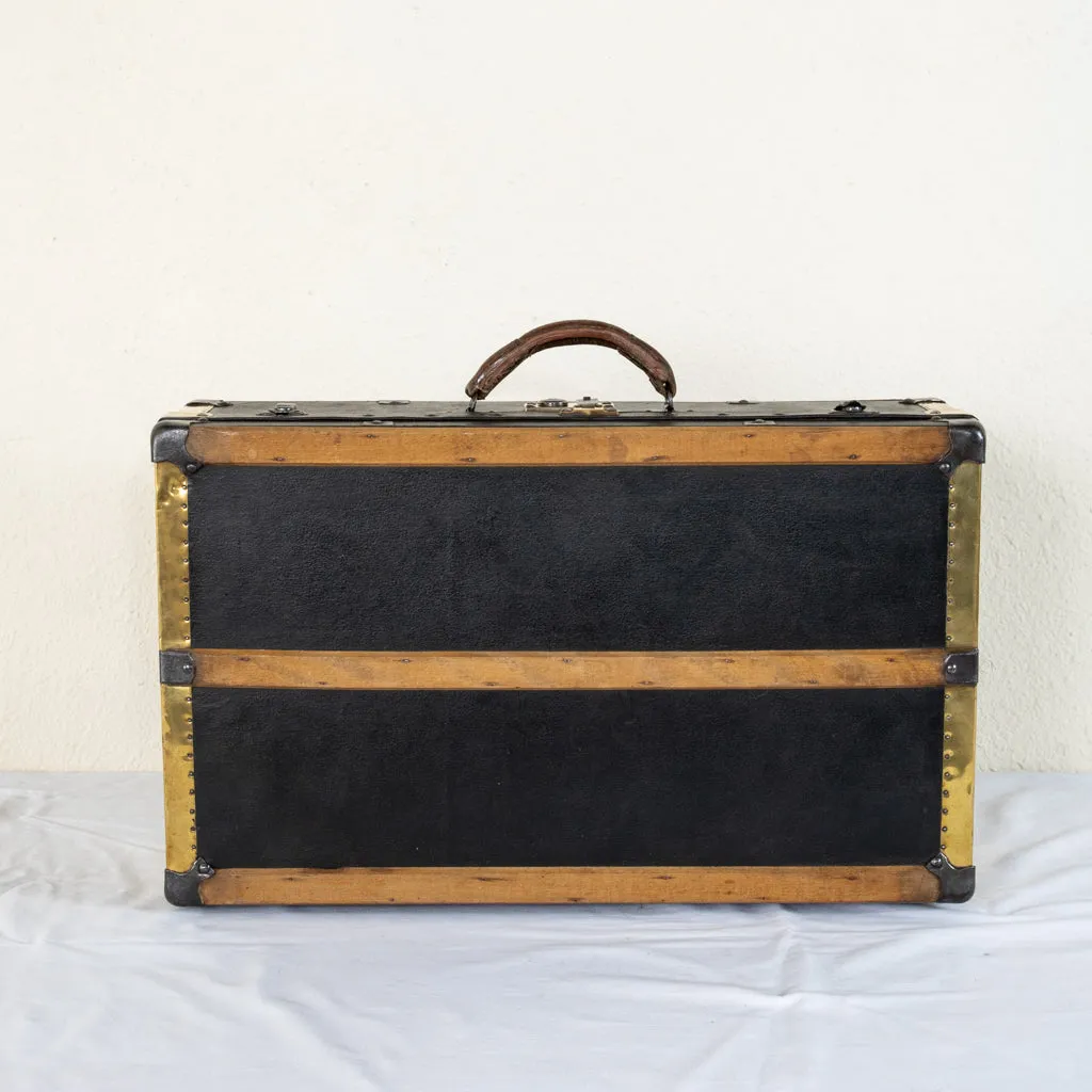 Black and Brass Suitcase