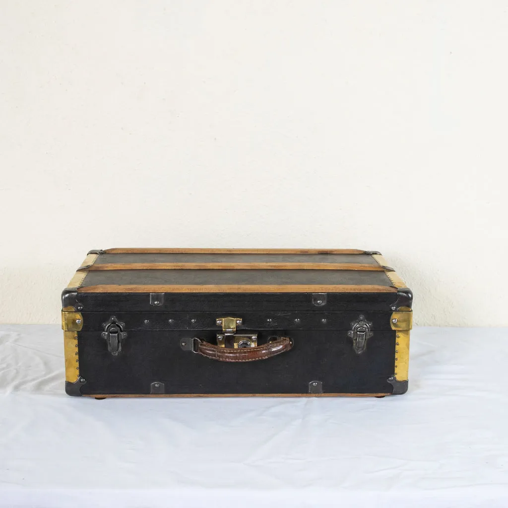 Black and Brass Suitcase