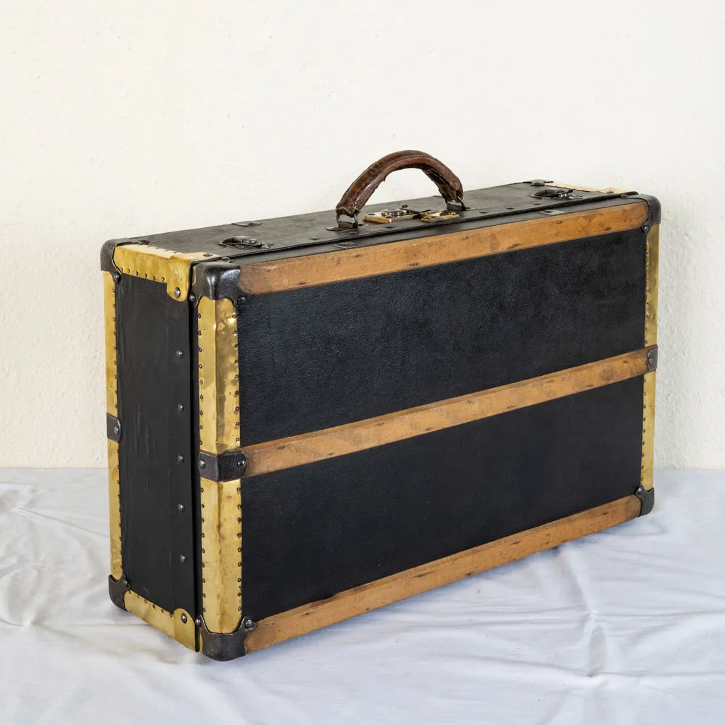 Black and Brass Suitcase