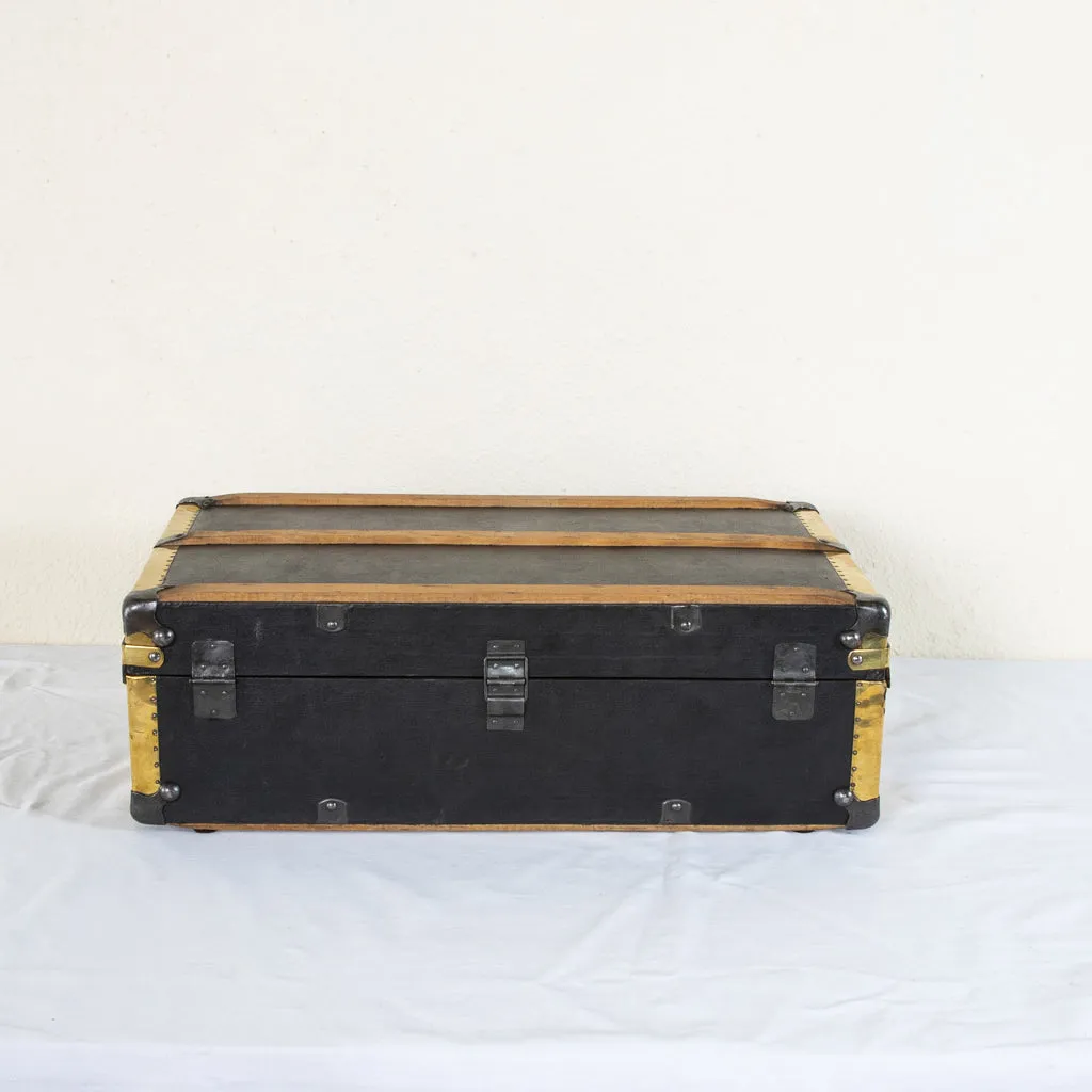 Black and Brass Suitcase