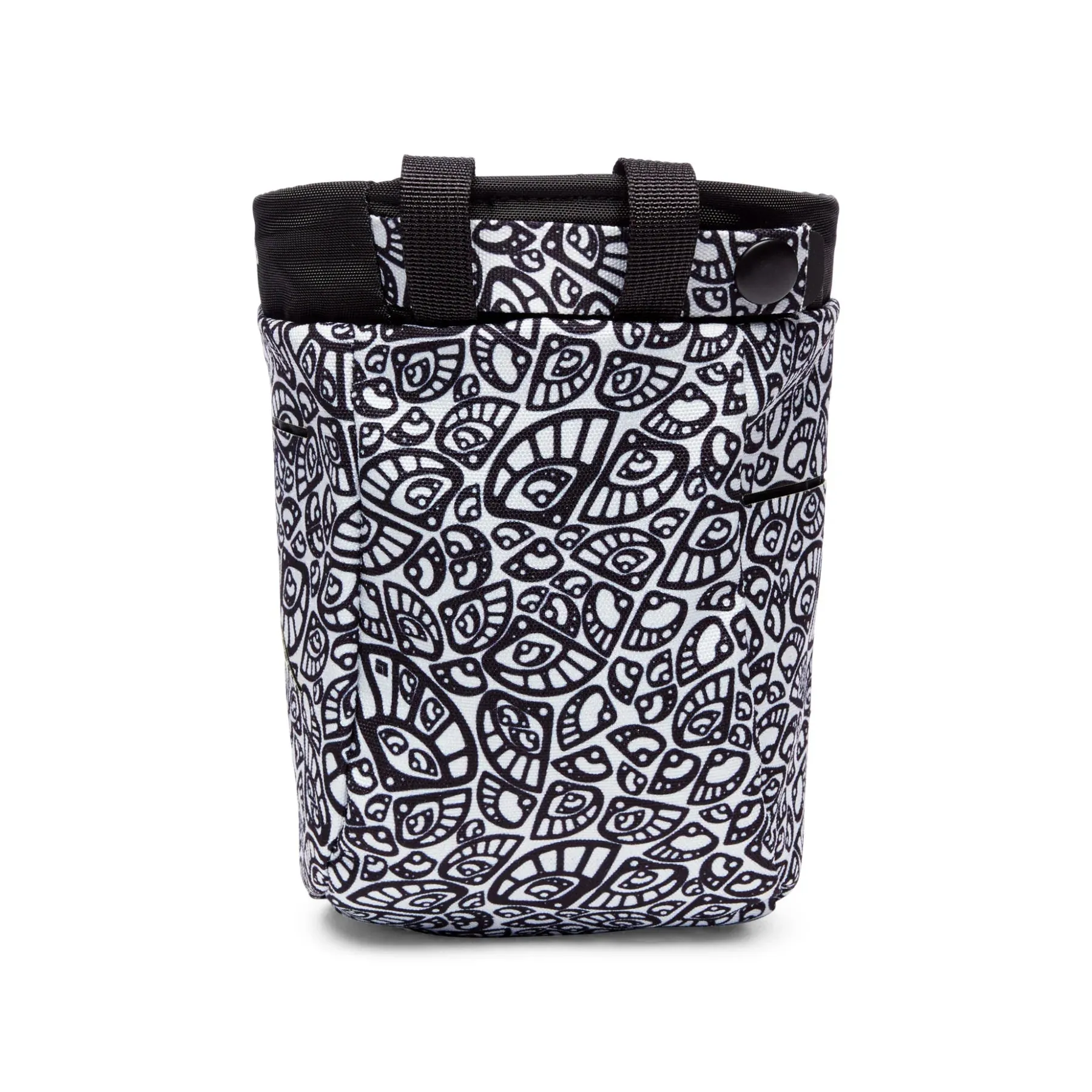 Black Diamond Gym Chalk Bag White Cam Lobe Print M/L