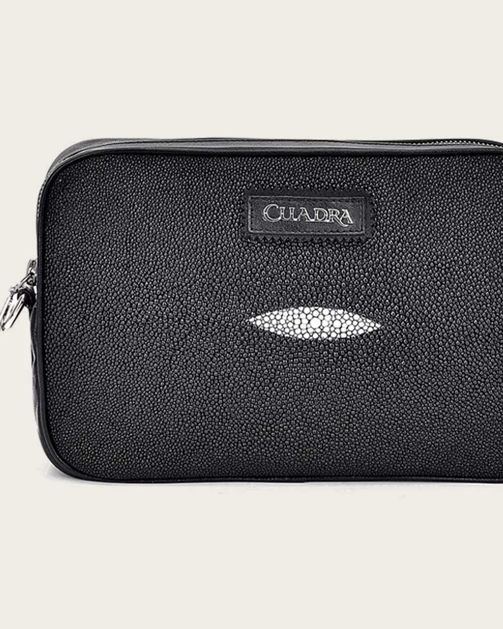 Black document bag