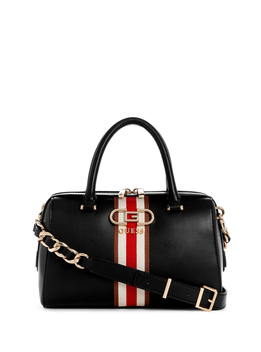 Black Nelka Satchel Bag