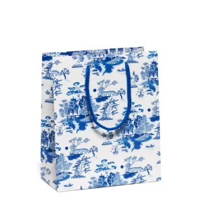 BLUE CHINOISERIE GIFT BAG