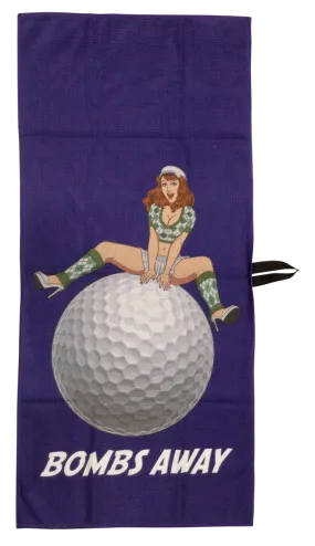 Bombs Away! Waffle Golf Towel by ReadyGOLF