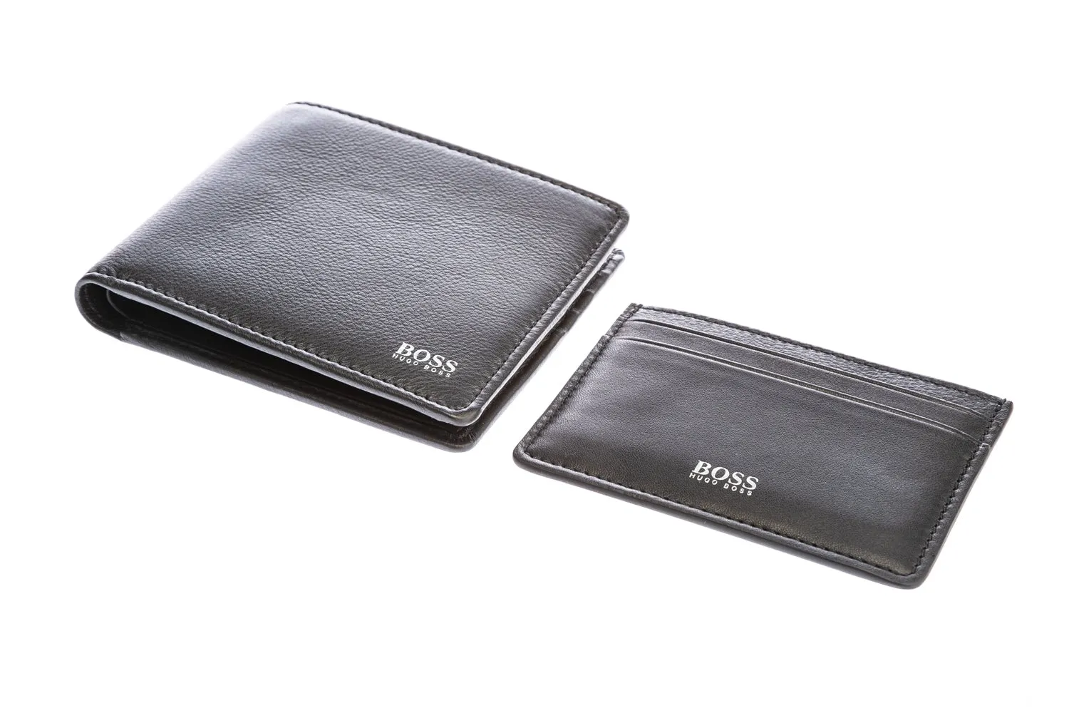 BOSS GbH_8cc C Case Plain Wallet in Black