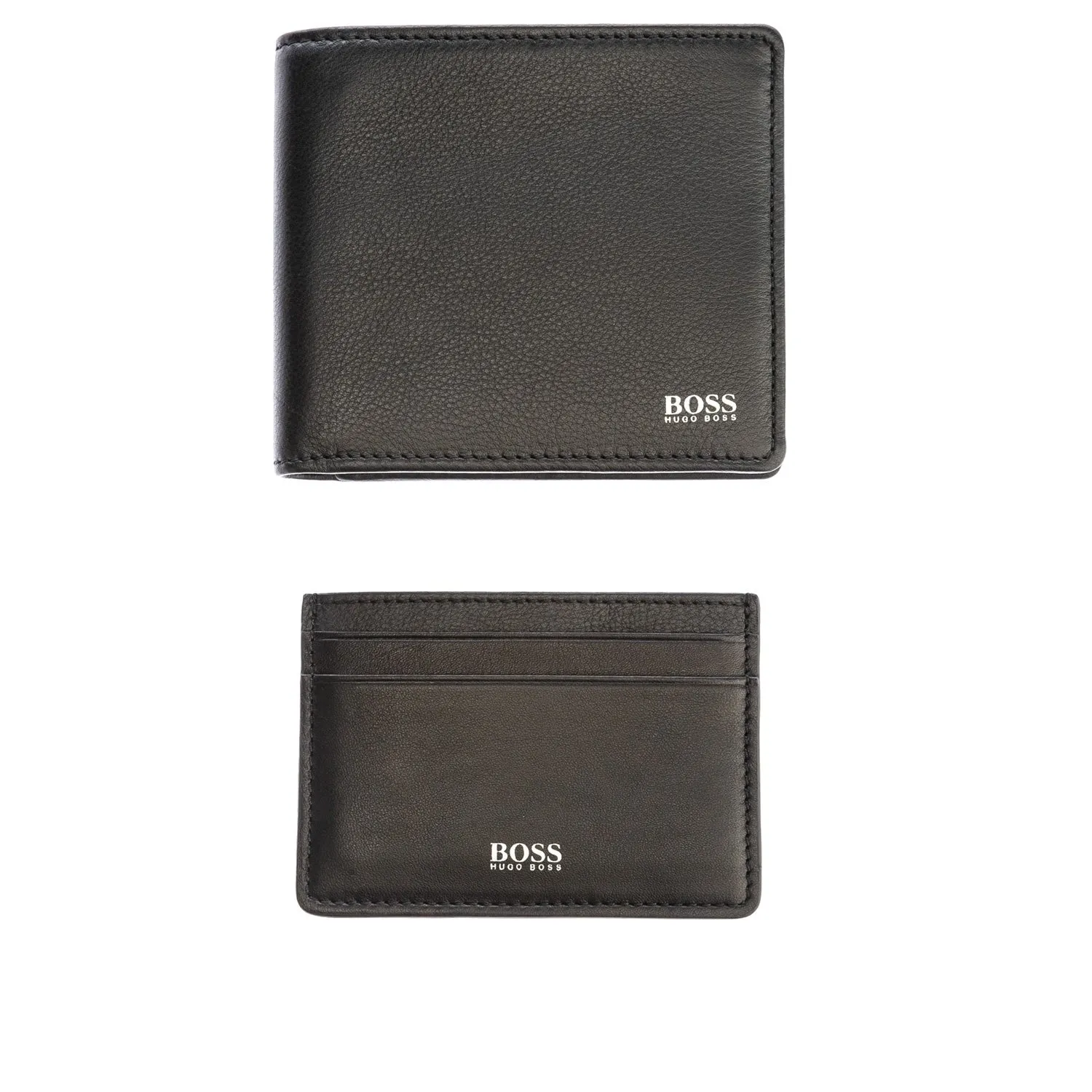 BOSS GbH_8cc C Case Plain Wallet in Black