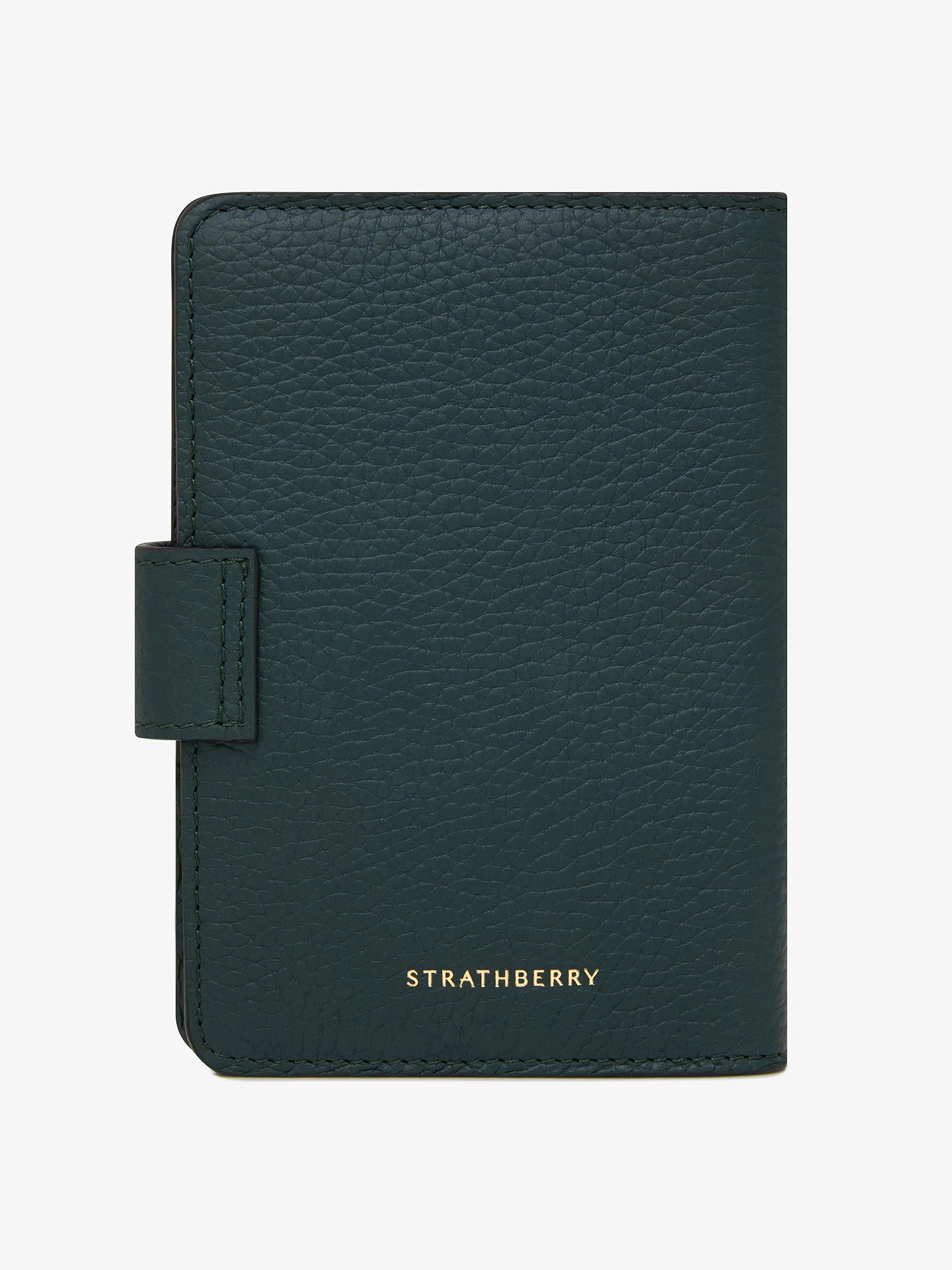 Bottle green Multrees passport holder