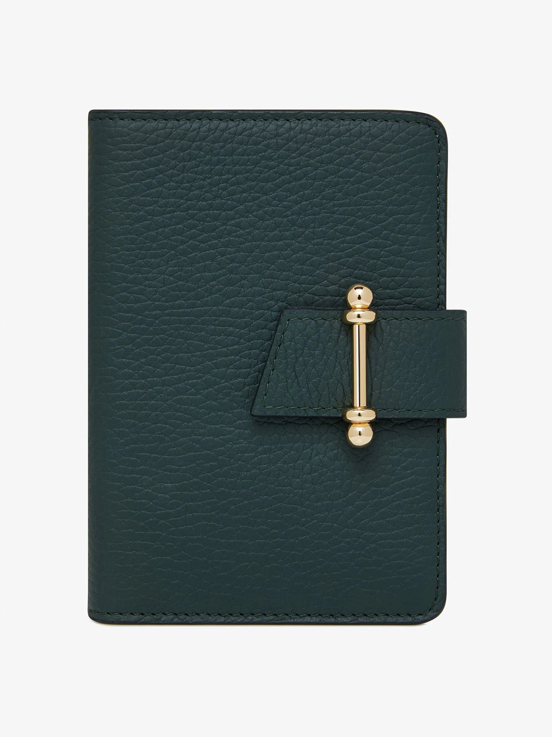 Bottle green Multrees passport holder