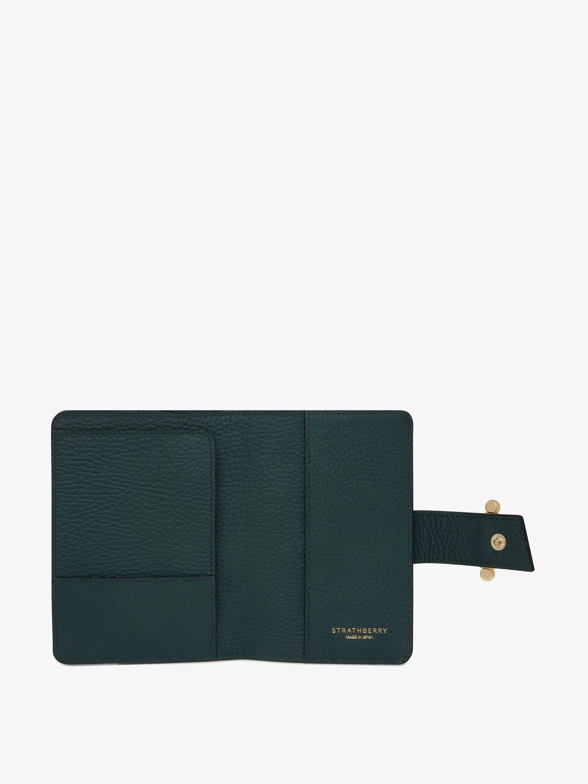 Bottle green Multrees passport holder