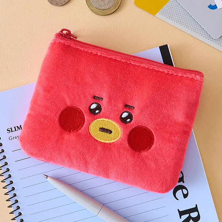 BT21 - BABY ZIPPERED POCKET WALLET DAILY BASIC