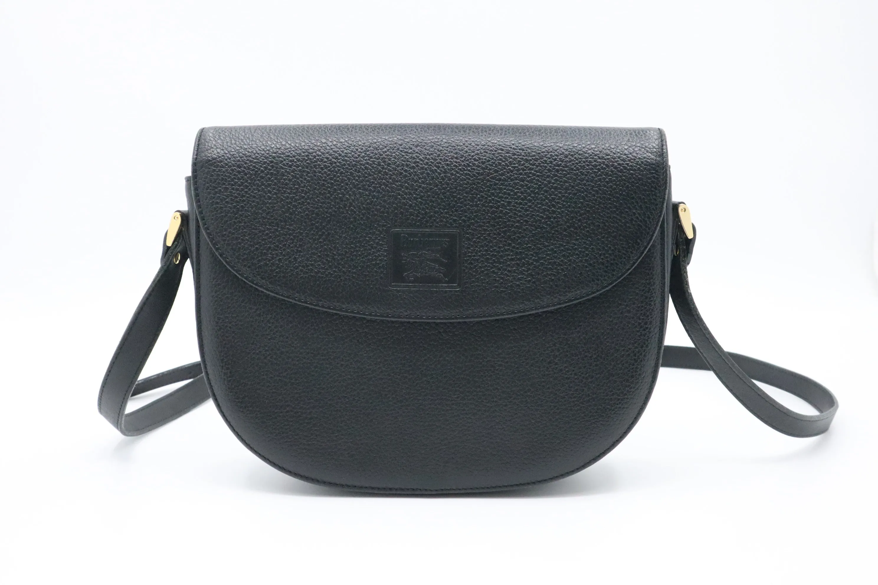 Burberry Crossbody in Black Leather