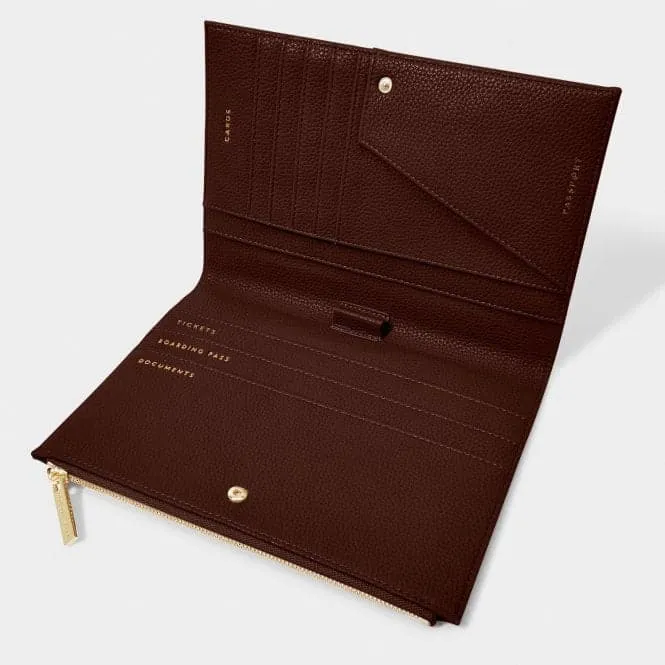 Cacao Travel Document Holder KLB3029