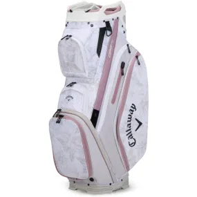 Callaway Org 14 Cart Bag - Grey Tropical/Rose/Silver